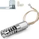 Upgrade WB2X9154 Oven Igniter Compatible with GE Round Gas Range Igniter Replacement Parts WB13K10027 WB13K3 PS243425 AP2014008 GR4033-1/2 Inches long 120V 2.5-3.0 A