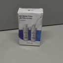 LG LT1000P2 6-Month / 200 Gallon Refrigerator Replacement Water Filter, Reduces Chlorine, 2 Count (Pack of 1), White.