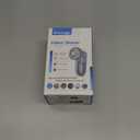 BEAUTURAL Fabric Shaver and Lint Remover, Sweater Defuzzer with 2-Speeds, 2 Replaceable Stainless Steel Blades, Battery Operated, Remove Clothes Fuzz, Lint Balls, Pills, Bobbles Gray