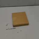 2Pcs 7 Colors 6" Wood LED Light Base with Blank Acrylic Sheet Clear Cast Plexiglass for LED Light Base Signs DIY Display Projects Craft