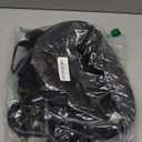 Ishua 1920s Men Costume Accessories, 17 pcs Old Men Gangster Costume Set, Roaring Retro Mens Gatsby Accessories 1920s (Black)