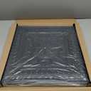 Art3d Drop Ceiling Tiles, Glue up Ceiling Tiles, 2'x2' Plastic Sheet in Black (12-Pack, 48 Sq.ft)