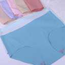 Finihen Teen Girls Underwear Seamless Big Girls Panties No Show Multipack.