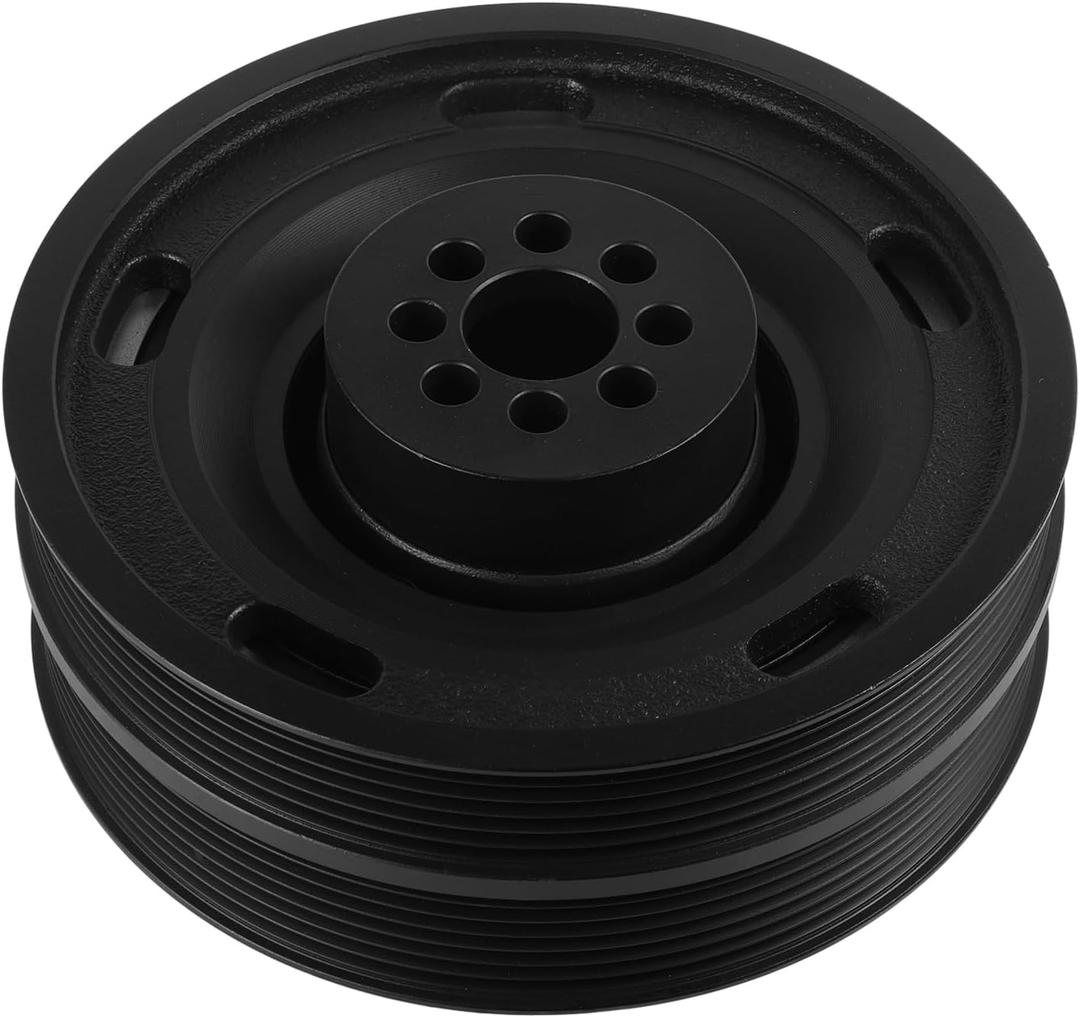594-751 Harmonic Balancer Crankshaft Pulley (3.0L V6) for 2009-2020 Audi A4 A5 A6 A7 A8 Quattro Q5 Q7 Q8 S4 S5 S7 SQ5, for 2011-2017 Volkswagen/VW Touareg, Replace 06E105251E 06E105251F