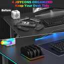 Vilante Charging Dock for Nintendo Switch 2 Joy-Con Controllers, 4 in 1 Charge Station for Nintendo Switch 2 with 5 Light Modes Magnetic Fast Controller Charger for Joy Con 2 with LED Indicators