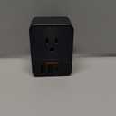 30W Wall Charger, TESSAN Fast Charging Multi Plug Adapter with 3 Outlet Extender Surge Protector, Multiple Plug with 4 USB Block Power Delivery (2 USB C Ports) for Home Office Essentials