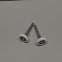 Terpheety Nylon Garage Door Rollers 10 Pack - 2" Quiet Garage Door Wheels Replacement with 6200-zz Bearings, Quiet & Smooth Operation, Garage Door Roller Parts for Standard Residential Garage Doors