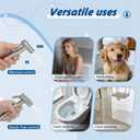 Handheld Bidet Sprayer for Toilet - Feminine Wash, Toilet Cleaning - Stainless Steel, Adjustable Water Pressure, Easy Installation