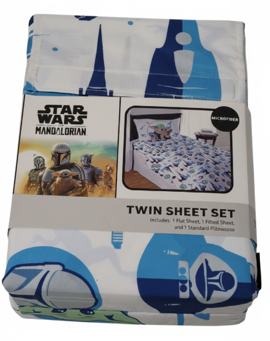 Star Wars The Mandalorian Twin Sheet Set 3pc