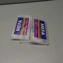 3 x MEFA 15 Sizes Short Coffin Nail Tips - 300 Pcs Half Matte Full Cover Press on Nails, Pre-shape Gel Nail Tips for Nail Extension Home DIY Salon Manicure