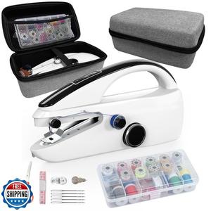 Sewing Kit: Sewing Bliss in one Box.Handheld Sewing Machine, Beginner's Sewing kit with Storage,Two Power Supply Modes, Portable mini Sewing Machine, Handheld for Beginners.