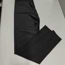 Sghenr Women's High Waisted Yoga Pants Tummy Control Shiny Sports Tights Workout Leggings (Large, Black)