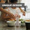 Hemoton Japanese Style Kiln-Changing Ceramic Oil Bottle 7 Oz Condiment Dispenser for Soy Sauce Vinegar Olive Oil Kitchen Dining