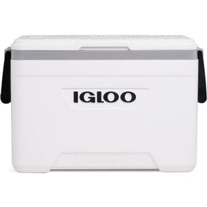 Igloo Coolers Marine Series, Insulated Portable Hard Side Cooler Ice Chest, Great for Fishing, Camping, Boating, & More (25 QT)