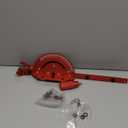 JCFANTS Table Saw Miter Gauge, Works w/Table Saws, Router Table, Band Saw (Red)