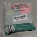 CuteBone Christmas Green Dog Sweater Dress Turtleneck Puppy Sweater with Bowtie Harness Hole Pullover Winter Dress for Medium Dogs (Large, Merry Christmas 2)