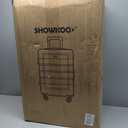 SHOWKOO Luggage Sets Expandable Suitcase Double Wheels TSA Lock (ArmyGreen) (20in24in28in)
