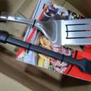 Weber Precision 3Piece Grilling Tool Set Stainless Steel Tongs, Spatula & Silicone Basting Brush with NonSlip Handles and HandsFree Locking