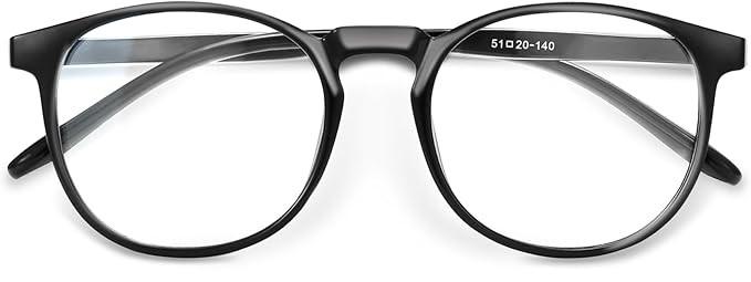 IBOANN Iconic Blue Light Glasses for Woman - Computer Glasses 99% Blue Light Blocking - Anti Eyestrain & UV Glare Protection