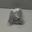 Couch Arm Covers & Arm Chair Covers Set of 2 - Stretch Sofa Armrest Protectors with Non-Slip Grip, Machine Washable Polyester Fabric for Recliner/Loveseat/Sectional (Grey,Medium-Set of 2)