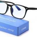 livho Gaming Blue Light Blocking Glasses for Better Sleep, Premium Night Driving, Computer Blockers for Man & Woman