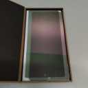 2 Pack Anti-Blue Privacy Tempered Glass for Samsung Galaxy S25 Ultra Anti-Spy Screen Protector Film Electroplated Colorful Support Finger Unlock