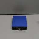 6.35&XLR 1/4TRS RCA 3.5mm AUX Input Output Multi Channels Ground Loop Noise Isolator Gold Coating Audio Hum Eliminator Speaker Noise Filter Aluminum Shell HIFI Stereo Audio Player (Blue)