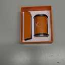 Knife Sharpener Tool, Rolling Knife Sharpener Kit, Knife Sharpening with Diamonds and Ceramic for Steel of Any Hardness, Kitchen knife Sharpener with 15 & 20 Degree Magnetic Angle(Brown)