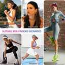 2 x AWAYTR Women's Headbands, 6 Pack Soft Elastic Non Slip Hair Bands, Head Band for Women Daily Use (Coffees)