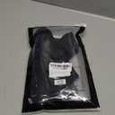 Jeanerlor 20"x20" Pillowcase Green Cousion Cover Decor Cotton Linen with Unique Design to Embellish Garden/Office/Chair/Bed/Couch,(50 x 50cm), Black