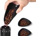 Bincoo Flexible Silicone Coffee Bean Dosing Cup, 1 Pack Weigh Boat Container, No Mess Pouring, Compatible as a Weighing Tray, Coffee Bar Espresso Accessories