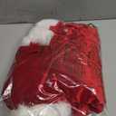 Cuteshower Mrs. Claus Costume Christmas Red Dress Cosplay Outfits for Women (Large)