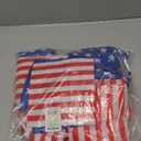 Patriotic Cornhole Stars & Stripes Bean Bags with Drawstring Bag - 6" Bean Bags with 12" Drawstring Bag (Set of 9) - Perfect for Backyard BBQs, Fourth of July Parties, and Other Patriotic Events