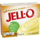 Jell-O Banana Cream Instant Pudding & Pie Filling Mix (24 ct Pack, 5.1 oz Boxes), Best By: 20 JUL 2027