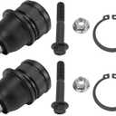 TRQ Front Lower Ball Joint Set Compatible with 2004-2013 Mazda 3 2006-2015 5