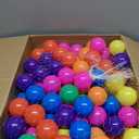 GOGOSO Ball Pit Balls for Toddlers Dogs Baby Boys Girls 2.2Inch Plasticball Toys for Kid Play Tent Birthday Slides Party Decor 170 balls