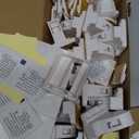 Eco-Baby Magnetic Cabinet Locks for Babies - Keyless, White, 20 Pack and 3 Keys