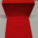 Jewelry Set Velvet Box Necklace Earring Ring Necklace Bracelet Gift Display Case Wedding Jewelry Storage Holder (Red)