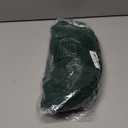 BORIFLORS Women's Bodycon Ruched Mesh Long Sleeve Maxi Dress Mermaid Ruffle Formal Cocktail Party Long Dresses (Medium, Dark Green)