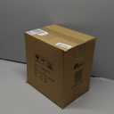 Polytree Natural Travertine Textures Bathroom Trash Can 1.8 Gallon(7 Liter) Small Kitchen Garbage Can,Living Room Bedroom Trash Can, Decor Wastebasket for Home Office (Handmade of Resin) (Yellow Stone)