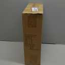 Shoe Organizer for Closet, 2 Pack Shoe Organizer with Clear Cover, Closet Shoe Storage Containers w/Adjustable Dividers, Foldable Storage Bins for Shoes, Fits 16-32 Pairs, Beige