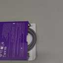 LISEN USB C to Lightning Cable, Chubby Sideways 240W Stand Data Cable, 4 in 1 Charging Cable 6.6FT with Light iPhone Charger Cord for iPhone 17 16 15 14 Pro Max/MacBook Pro/iPad/Samsung S25/Switch/PS5 (Grey)