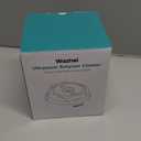 Ultrasonic Retainer Cleaner Machine, 45kHz Dental Cleaning Pod for Denture, Mouth Guard, Night Guard, Aligner, Braces, Toothbrush, 200ML Denture Cleaner with Digital Timer & 4 Modes, White