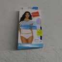 Hanes Women's Organic Cotton Panties Pack, ComfortSoft Underwear, 6-Pack (Colors May Vary)