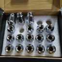 MIKKUPPA M12x1.5 Lug Nuts - Replacement for Ford Fusion Focus Escape, Honda Accord Civic CRV, Chevy Cruze Malibu, Dodge Journey, Jeep Compass Patriot Aftermarket Wheel, 20pcs Chrome Closed End Nuts