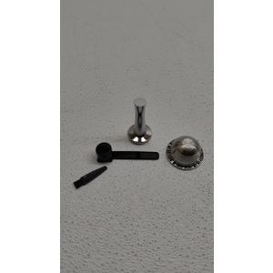 Stainless Steel Refillable Coffee Capsule For VertuolineGCA1, BENFUCHEN Metal Refillable Pod Brew Coffee 230ML/7.5OZ(BIG Cup), NespressoVertuo Reusable Pod For ENV135, 1 Pod 1 Tamper