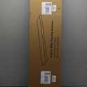 Floating Shelves for Wall, 9.3" Deep Wall Mounted Wood Shelves for Bathroom, Bedroom, Living Room, Kitchen, Hanging Shelf for Books/Storage/Room Decor (Brown, 40") (40" Set of 2)