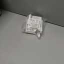 2 x TonGass 4-Pack RV Curtain Holders with Screws (White)  Camper & Motorhome Curtain Clips for Window Drapes, Heavy-Duty Plastic Retainers for RV, Boat, and Trailer Curtains