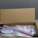 5-in-1 Tricycle for Toddlers 1-3, Convertible Toddler Bike with Push Handle & Removable Pedals, Balance Bike with Colorful Lighting Wheels, Adjustable Seat Height with Backrest (Purple)