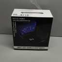 M - GlowPro Professional Hybrid 86W Wireless Rechargeable UV LED Nail Curing Lamp Cordless Nail Dryer for Gel Nails, Manicure, Pedicure (Black)